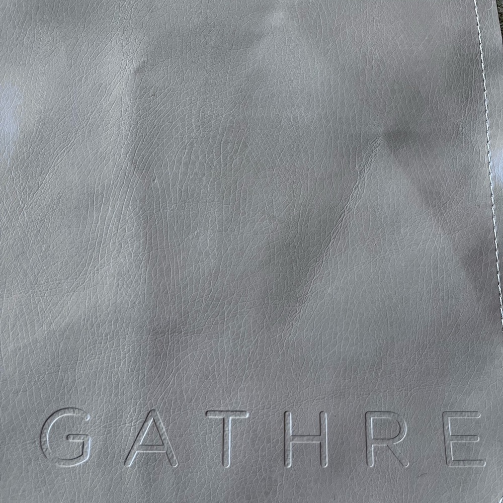 Gathre Mini Mat Ember Beige Tan Neutral leather baby mat